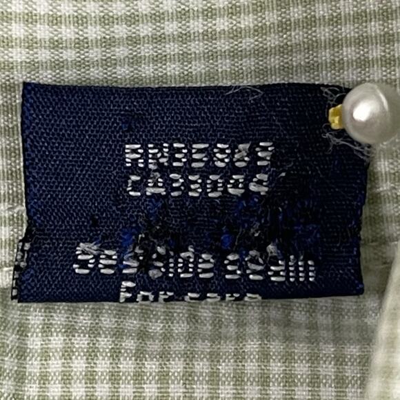 Roper Shirt Mens XL Green Button Down Long Sleeve 100% Cotton Western - Picture 9 of 11